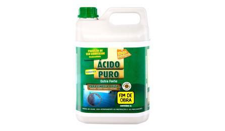 Foto do insumo SINAPI 3 — ACIDO CLORIDRICO / ACIDO MURIATICO, DILUICAO 10% A 12% PARA USO EM LIMPEZA