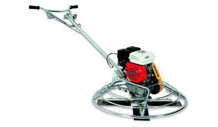 ALISADORA DE CONCRETO COM MOTOR A GASOLINA DE 5,5 HP, PESO COM MOTOR DE 78 KG, 4 PAS