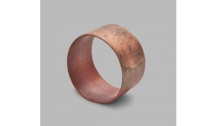 Foto do insumo SINAPI 20975 — ANEL DE EXPANSAO EM COBRE, ENGATE RAPIDO 1 1/2", PARA EMPATACAO MANGUEIRA DE COM