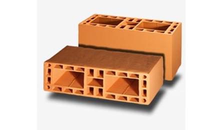 Foto do insumo SINAPI 44467 — BLOCO CERAMICO / TIJOLO VAZADO PARA ALVENARIA DE VEDACAO, FUROS NA VERTICAL DE 1