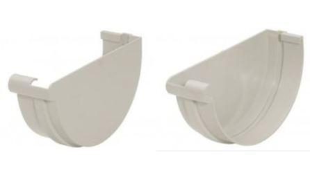 Foto do insumo SINAPI 12616 — CABECEIRA DIREITA OU ESQUERDA, PVC, PARA CALHA PLUVIAL, DIAMETRO ENTRE *119 E 17