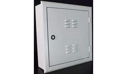 Foto do insumo SINAPI 11247 — CAIXA DE PASSAGEM/ LUZ / TELEFONIA, DE EMBUTIR, EM CHAPA DE ACO GALVANIZADO, DIM