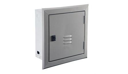 Foto do insumo SINAPI 11250 — CAIXA DE PASSAGEM/ LUZ / TELEFONIA, DE EMBUTIR, EM CHAPA DE ACO GALVANIZADO, DIM