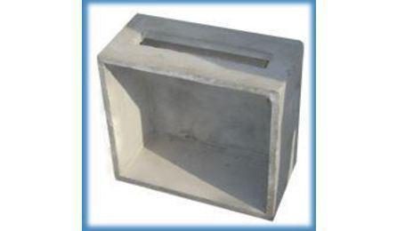 CAIXA PARA HIDROMETRO CONCRETO PRE MOLDADO, *0,24 M X 0,45 M X 0,30* M (L X C X A)