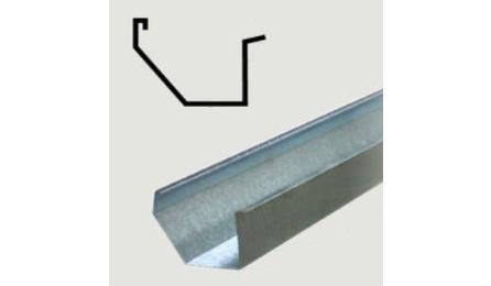 Foto do insumo SINAPI 1108 — CALHA MOLDURA AMERICANA DE CHAPA DE ACO GALVANIZADA NUM 26, CORTE 33 CM