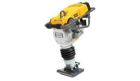 COMPACTADOR DE SOLOS DE PERCURSAO (SOQUETE) COM MOTOR A GASOLINA 4 TEMPOS DE 4 HP (4 CV)