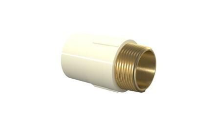 CONECTOR, CPVC, SOLDAVEL, 73 MM X 2 1/2", PARA AGUA QUENTE