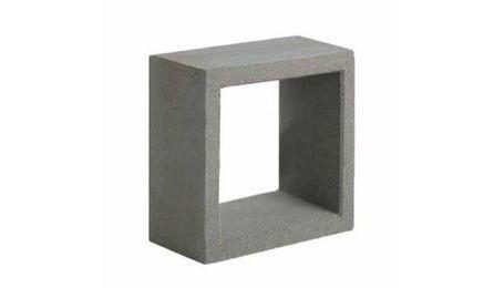 Foto do insumo SINAPI 10605 — ELEMENTO VAZADO DE CONCRETO, QUADRICULADO, 1 FURO *10 X 10 X 10* CM