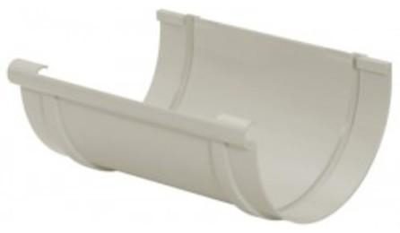 Foto do insumo SINAPI 12624 — EMENDA PARA CALHA PLUVIAL, PVC, DIAMETRO ENTRE 119 E 170 MM, PARA DRENAGEM PLUVI