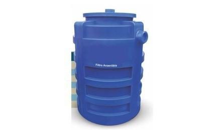 Foto do insumo SINAPI 39365 — FILTRO ANAEROBIO, EM POLIETILENO DE ALTA DENSIDADE (PEAD), CAPACIDADE *1100* LIT