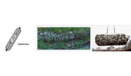 Foto do insumo SINAPI 11599 — GABIAO SACO MALHA HEXAGONAL 8 X 10 CM (ZN/AL), FIO 2,7 MM, DIMENSOES 4,0 X 0,65 