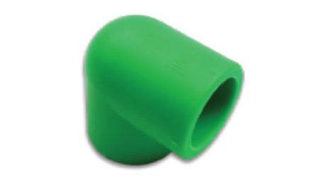 JOELHO PPR, 90 GRAUS, SOLDAVEL, F/F, DN 20 MM, PARA AGUA QUENTE PREDIAL