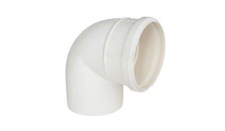 Foto do insumo SINAPI 37949 — JOELHO PVC, SOLDAVEL, PB, 90 GRAUS, DN 40 MM, PARA ESGOTO PREDIAL
