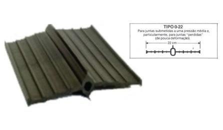 Foto do insumo SINAPI 3681 — JUNTA DILATACAO ELASTICA PARA CONCRETO (FUGENBAND) O-22, ATE 30 MCA