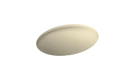 Foto do insumo SINAPI 20270 — LAVATORIO / CUBA DE EMBUTIR, OVAL, DE LOUCA COLORIDA, SEM LADRAO, DIMENSOES *50 