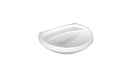 Foto do insumo SINAPI 10425 — LAVATORIO DE LOUCA BRANCA, SUSPENSO (SEM COLUNA), DIMENSOES *40 X 30* CM