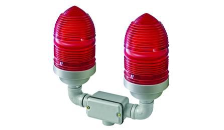 Foto do insumo SINAPI 12271 — LUMINARIA DUPLA P/SINALIZACAO, TIPO WETZEL AS-2/110 OU EQUIV