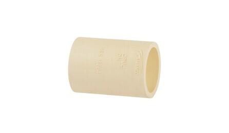 LUVA CPVC, SOLDAVEL, 54 MM, PARA AGUA QUENTE PREDIAL