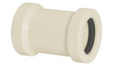 Foto do insumo SINAPI 3846 — LUVA DE CORRER PARA TUBO ROSCAVEL, PVC, 1/2", PARA AGUA FRIA PREDIAL