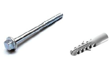 Foto do insumo SINAPI 4318 — PARAFUSO ZINCADO 5/16" X 85 MM PARA FIXACAO DE TELHA DE FIBROCIMENTO CANALETE 90