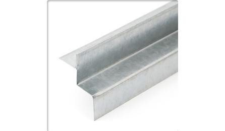 Foto do insumo SINAPI 39428 — PERFIL TABICA FECHADA, LISA, FORMATO Z, EM ACO GALVANIZADO NATURAL, LARGURA TOTA