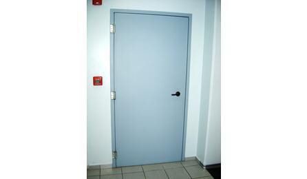 Foto do insumo SINAPI 11154 — PORTA CORTA-FOGO SIMPLES PARA SAIDA DE EMERGENCIA, 1 FOLHA DE ABRIR, 5 CM, ACABA