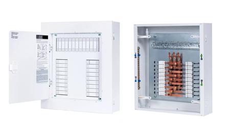 Foto do insumo SINAPI 12038 — QUADRO DE DISTRIBUICAO COM BARRAMENTO TRIFASICO, DE SOBREPOR, EM CHAPA DE ACO GA