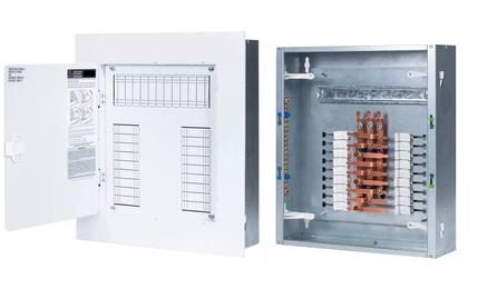 QUADRO DE DISTRIBUICAO COM BARRAMENTO TRIFASICO, DE EMBUTIR, EM CHAPA DE ACO GALVANIZADO, PARA 18 DISJUNTORES DIN, 100 A