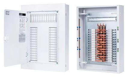 Foto do insumo SINAPI 39757 — QUADRO DE DISTRIBUICAO COM BARRAMENTO TRIFASICO, DE SOBREPOR, EM CHAPA DE ACO GA