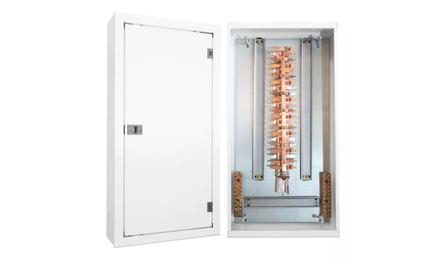 Foto do insumo SINAPI 39760 — QUADRO DE DISTRIBUICAO COM BARRAMENTO TRIFASICO, DE SOBREPOR, EM CHAPA DE ACO GA