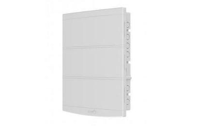 Foto do insumo SINAPI 43100 — QUADRO DE DISTRIBUICAO, EM PVC, DE EMBUTIR, COM BARRAMENTO TERRA / NEUTRO, PARA 