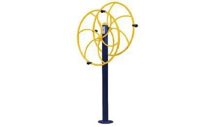 Foto do insumo SINAPI 42437 — ROTACAO VERTICAL DUPLO, EM TUBO DE ACO CARBONO, PINTURA NO PROCESSO ELETROSTATIC