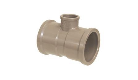 TE DE REDUCAO, CPVC, 35 X 28 MM, PARA AGUA QUENTE PREDIAL