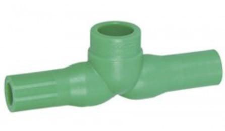 Foto do insumo SINAPI 38454 — TE MISTURADOR, PPR, F/M/M, DN 20 X 20 MM, PARA AGUA QUENTE PREDIAL