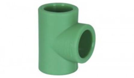 TE NORMAL, PPR, F/F/F, SOLDAVEL, 90 GRAUS, DN 90 X 90 X 90 MM, PARA AGUA QUENTE PREDIAL