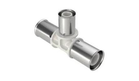 TE, PLASTICO, DN 25 MM, PARA CONEXAO COM CRIMPAGEM, EM TUBO PEX PARA INST. AGUA QUENTE/FRIA