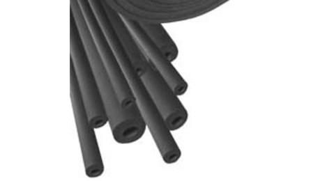 TUBO DE BORRACHA ELASTOMERICA FLEXIVEL, PRETA, PARA ISOLAMENTO TERMICO DE TUBULACAO, DN 3/4" (18 MM), E= 32 MM, COEFICIENTE DE CONDUTIVIDADE TERMICA 0,036W/MK, VAPOR DE AGUA MAIOR OU IGUAL A 10.000