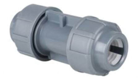 UNIAO EM POLIPROPILENO (PP), PARA TUBO EM PEAD, 32 MM - LIGACAO PREDIAL DE AGUA