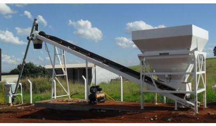 USINA DE CONCRETO FIXA, CAPACIDADE NOMINAL DE 90 A 120 M3/H, SEM SILO