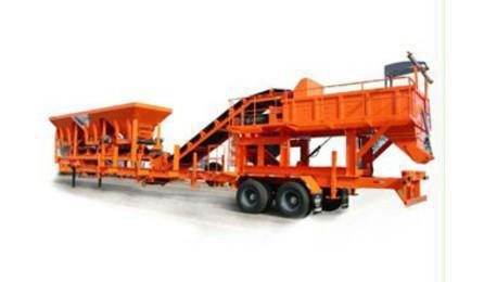 USINA MISTURADORA DE SOLOS, DOSADORES TRIPLOS, CALHA VIBRATORIA CAPACIDADE DE 200 A 500 T/H, POTENCIA DE 75 KW