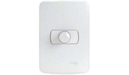 Foto do insumo SINAPI 38087 — VARIADOR DE LUMINOSIDADE ROTATIVO (DIMMER) 127V, 300W, CONJUNTO MONTADO PARA EMB